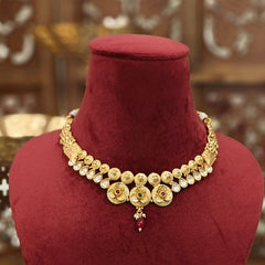 Mradul antique gold plated set