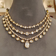 Aalishaa polki Necklace Set