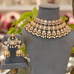 Aatulyaa Moissanite bridal necklace set