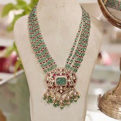 Aadal Polki Maangtikka (Mint Green)