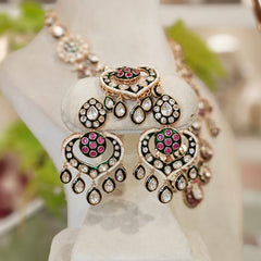 Raasa Polki Pendent Set