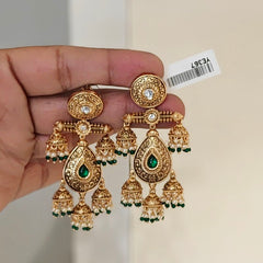 Nayra polki jhumka