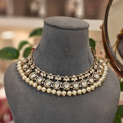 Ritika Polki Neckline set