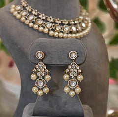 Ritika Polki Neckline set