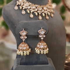 Aditi Polki Neckline set