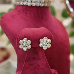 Anveet Polki Neckline set