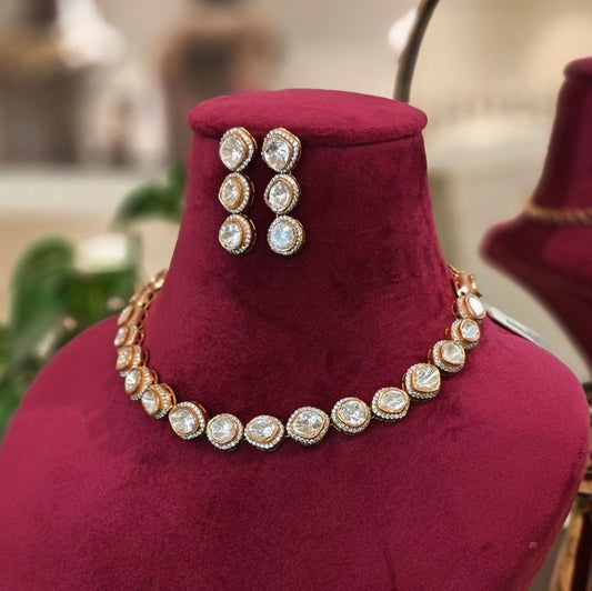 Erica Polki Neckline set