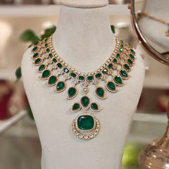 Aaravali doublet polki set