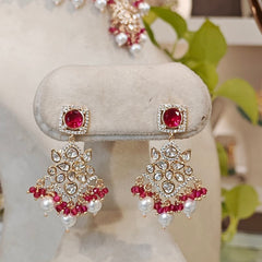 Siddhi choker set (22 kt gold plated)