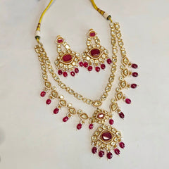 Aamairaa Moissanite necklace set