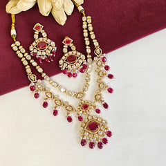 Aamairaa Moissanite necklace set