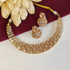 Aarun Moissanite necklace set