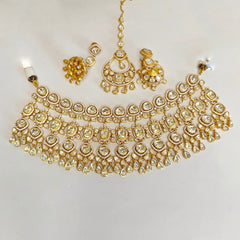 Aatulyaa Moissanite bridal necklace set