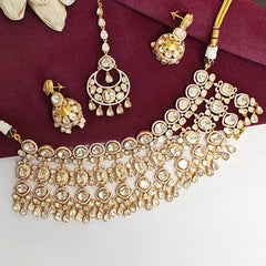 Aatulyaa Moissanite bridal necklace set