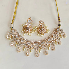 Aditi Polki Neckline set