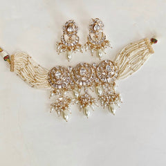 Agni Polki Choker Set