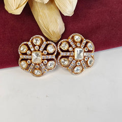 Adiva Moissanite bridal necklace set