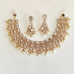 Ahana Polki Neckline set