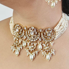 Agni Polki Choker Set