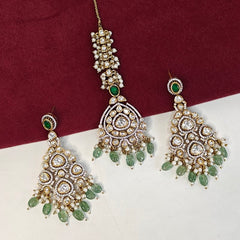 Aarvi moissanite choker set