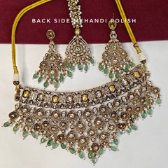 Aarvi moissanite choker set