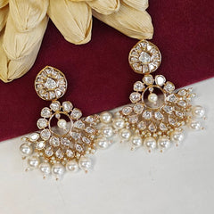 Aarohi Polki Neckline Set