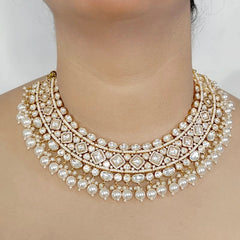 Mishti Polki Neckline set