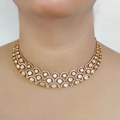 Aarun Moissanite necklace set