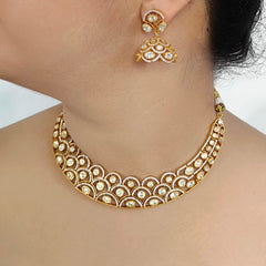 Aarun Moissanite necklace set