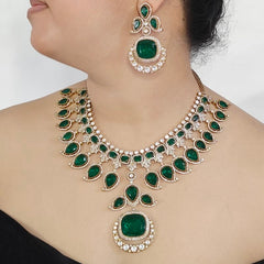 Aaravali doublet polki set