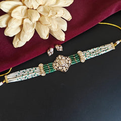 Bella uncut polki choker