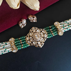 Bella uncut polki choker