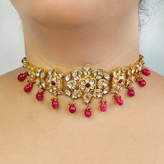 Lavanaya Polki Choker Set