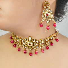 Lavanaya Polki Choker Set