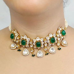 Sasha Moissanite polki choker