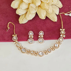 Eilena Polki Neckline set