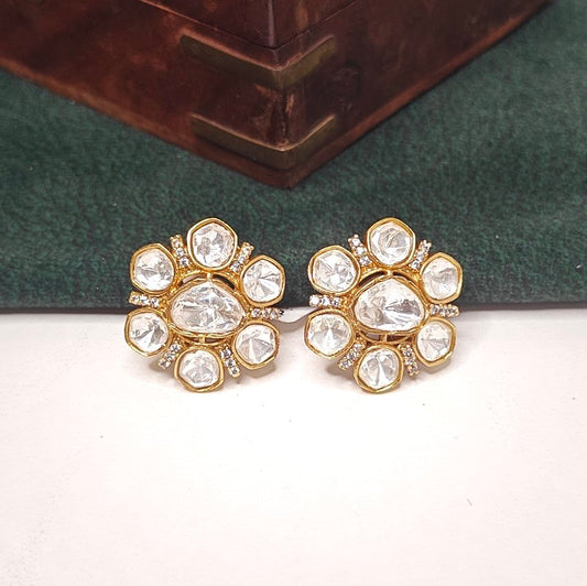 Rehana polki studs