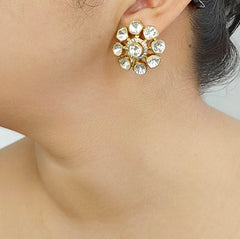 Lavanya polki studs
