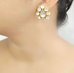 Chetra polki studs