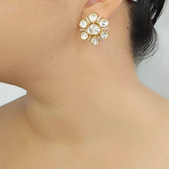 Rehana polki studs