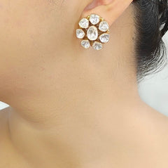 Atulaya polki studs