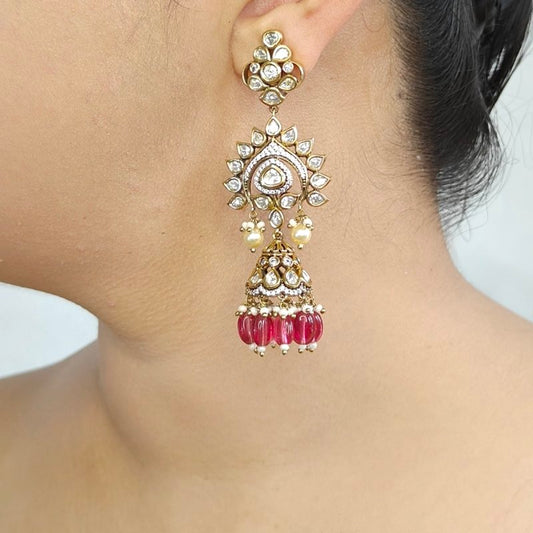 Neerja polki jhumka