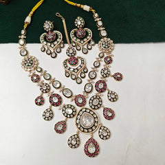 Raasa Polki Pendent Set