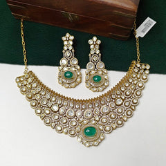 Anvi Polki Neckline set