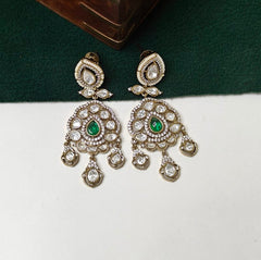 Veera Polki Neckline set