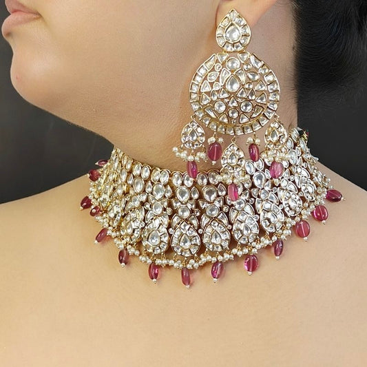 Arunima Polki Choker Set