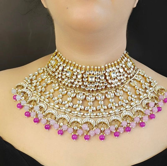 Maru Paachi Kundan Set