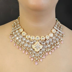 Pavitra Polki Neckline Set