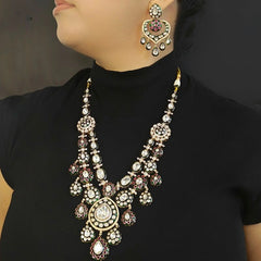 Raasa Polki Pendent Set