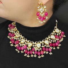 Aradhya Polki Necklace Set